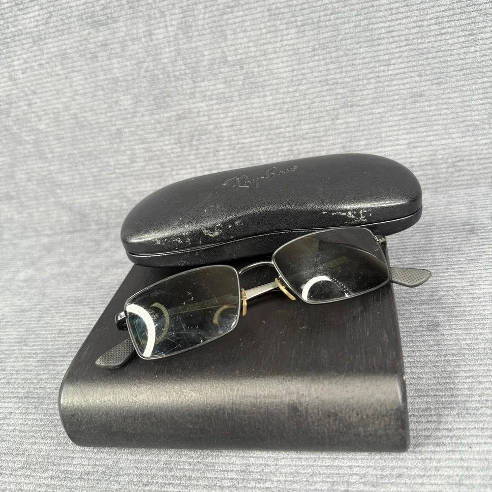 Ray Ban Eyeglasses, grey lenses, RB 6275 2503, 54-17-145, Black